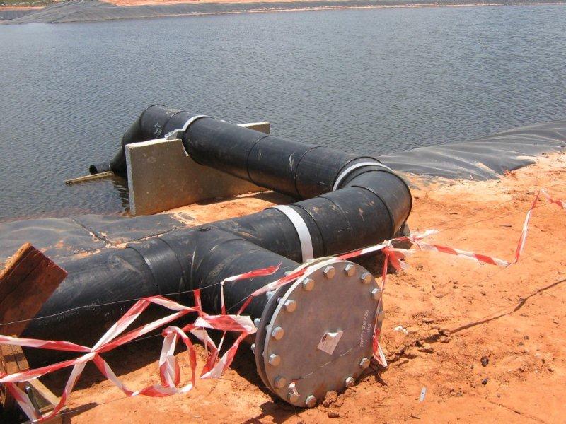 HDPE Pipeline, Base Titanium, Ukunda, Mombasa